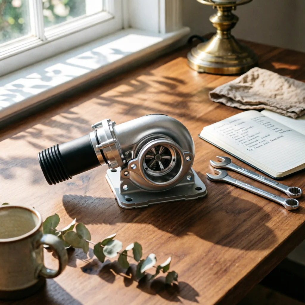 Intake Pipe with Hardware Complete Turbodiesel Intake Elbow Intercooler Pipe Set Coated Glossy for Car Enthusiasts