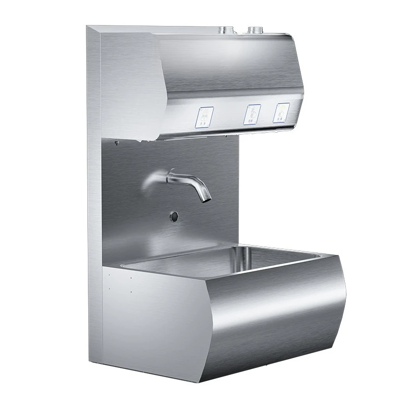 Intelligent induction No need to contact hand washing, drying and disinfection machine Personnel hygiene
