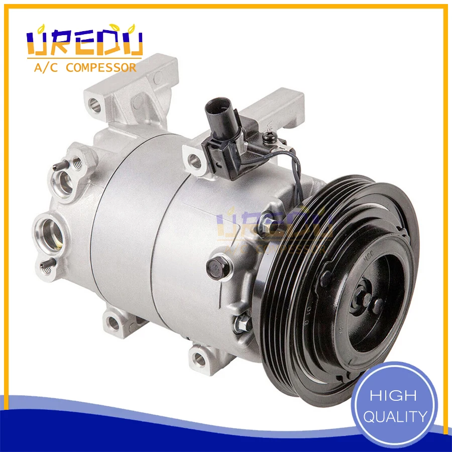 VS12 For Hyundai Accent Click to e L4 1.6L AC Compressor157370 97701-1E100 977011E100 471-6033 7512855 F500-CB9AA07 F500CB9AA07