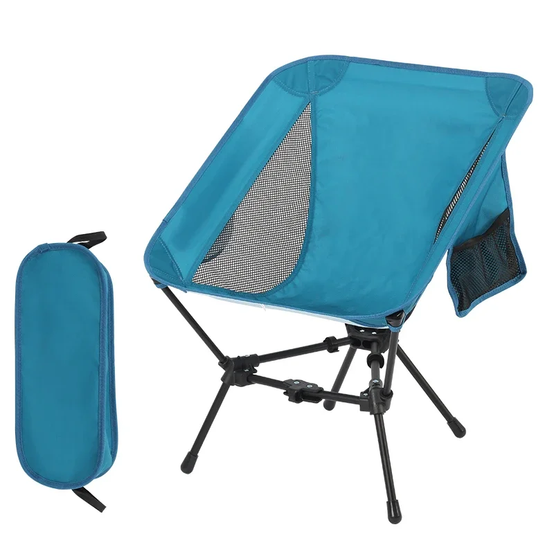 Ultra Light Aluminum Frame Portable Backpack Fishing Camping Beach Chair Beach Outdoor Folding Chair