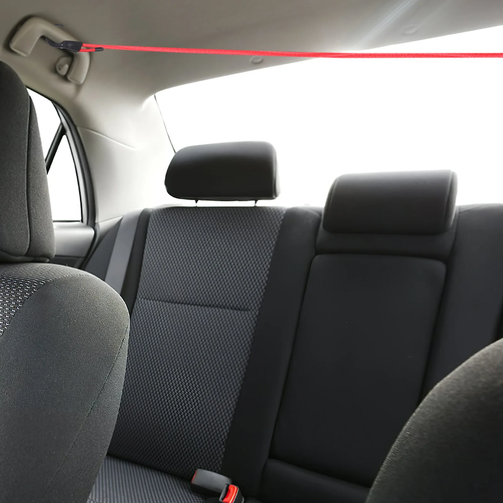 

Heavy Duty Bungee Cord with Metal Hooks Stretchy Adjustable for Car Trunk Luggage Rack Outdoor Bike Rack Elastic Cord Securing