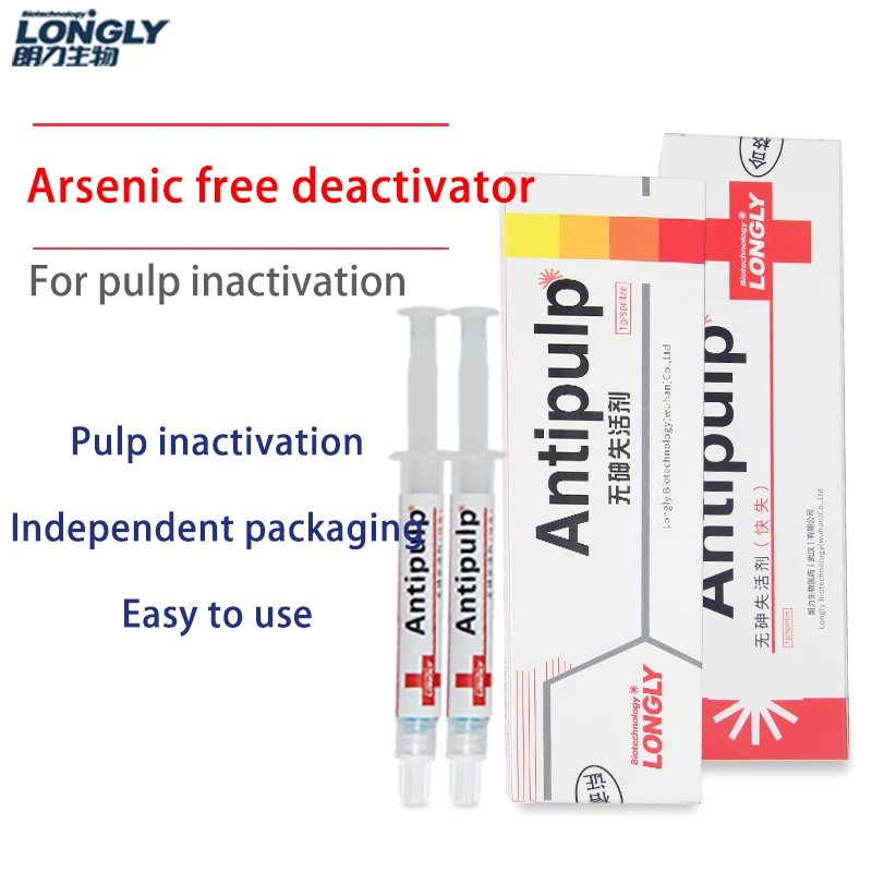 Dental Materiaal Arseen-Gratis Inactivator 1G/Stick Longli Ll-Slow Inactivator Longli Ll-Quick Inactivator