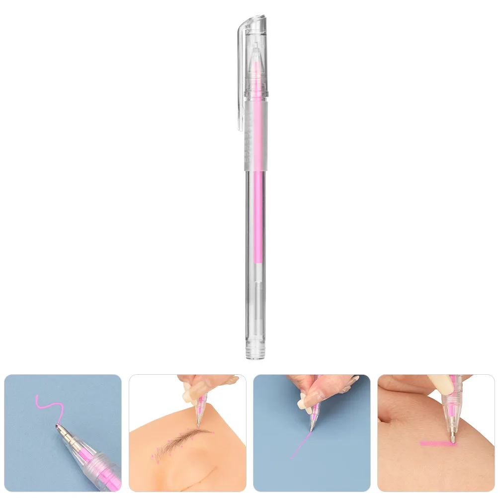Eyebrow Tool Fine Oil Marker Pen Professional Mapping Liner Easy Use Stable Durable Tattooing Brow Pen