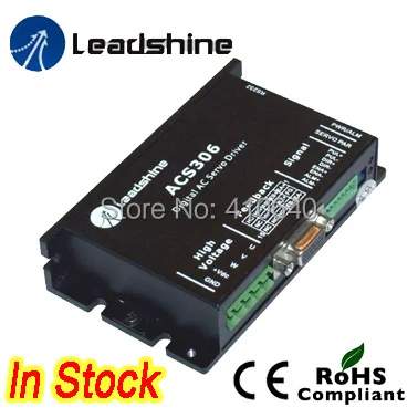 Leadshine ACS306 DC Input Brushless Servo Drive with 20-30 VDC Input Voltage and 15A   Current