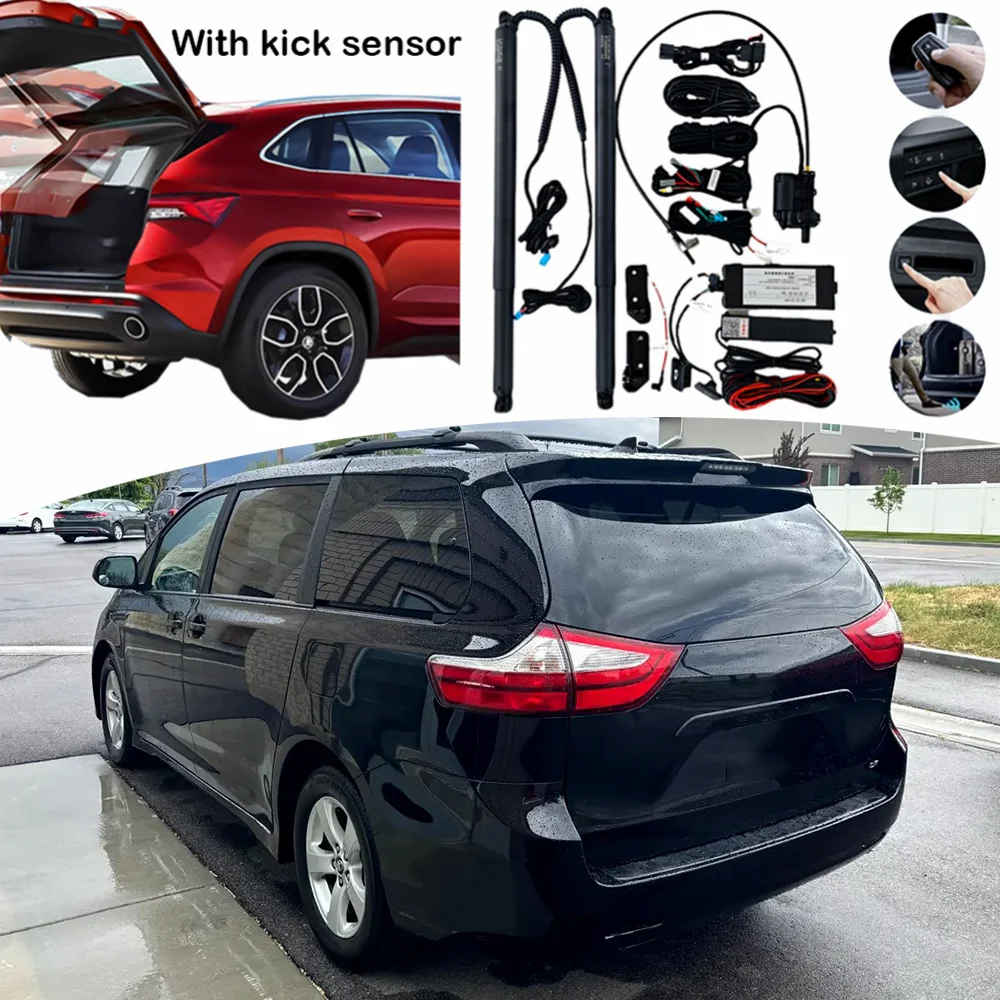 Fits for Toyota sienna 2011-2020 Retrofit Power Tailgate System Electric Liftgate Lift Support Remote Automatic Control Modified