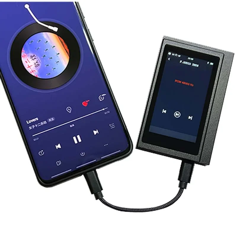 F. AUDIO M20 HiFi مشغل موسيقى بلوتوث USB DAC ESS ES9039Q2M DAC مضخم ضوت سماعات الأذن جهاز فك تشفير الصوت دونغل 3.5 + 4.4 مللي متر