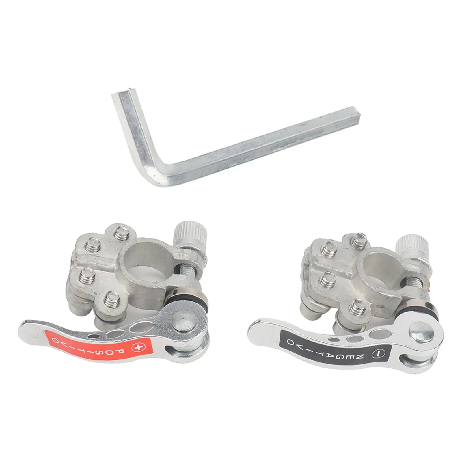 2 قطعة موصلات طرفية لبطارية السيارة، لـ SAE / Jis Type A Posts Top Post Clamps مناسبة للحافلات #3