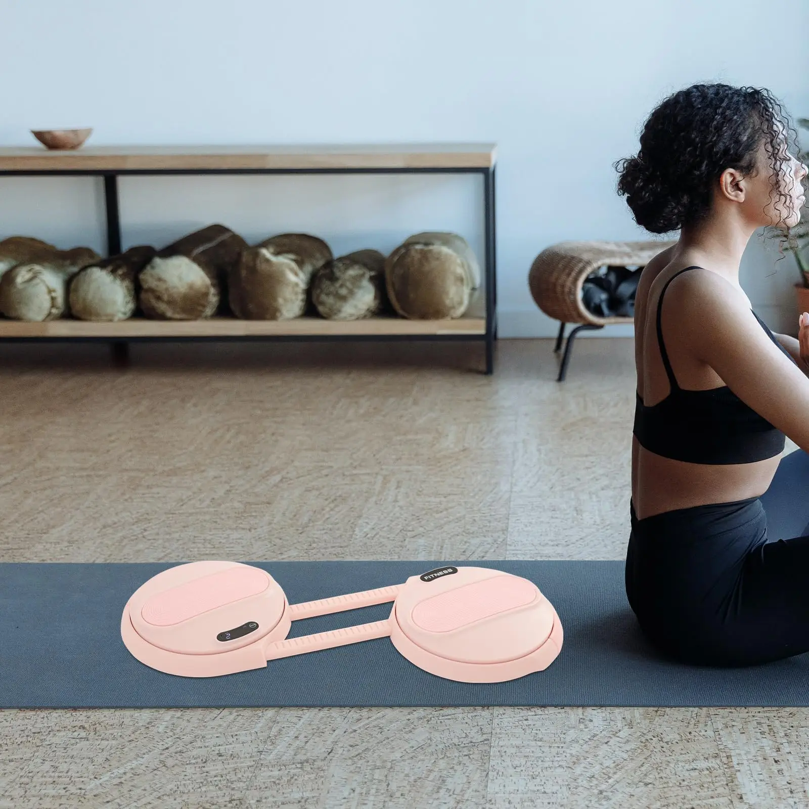 Twister Machine, Exercise Twist Boards met LCD-scherm en elastische spankabels