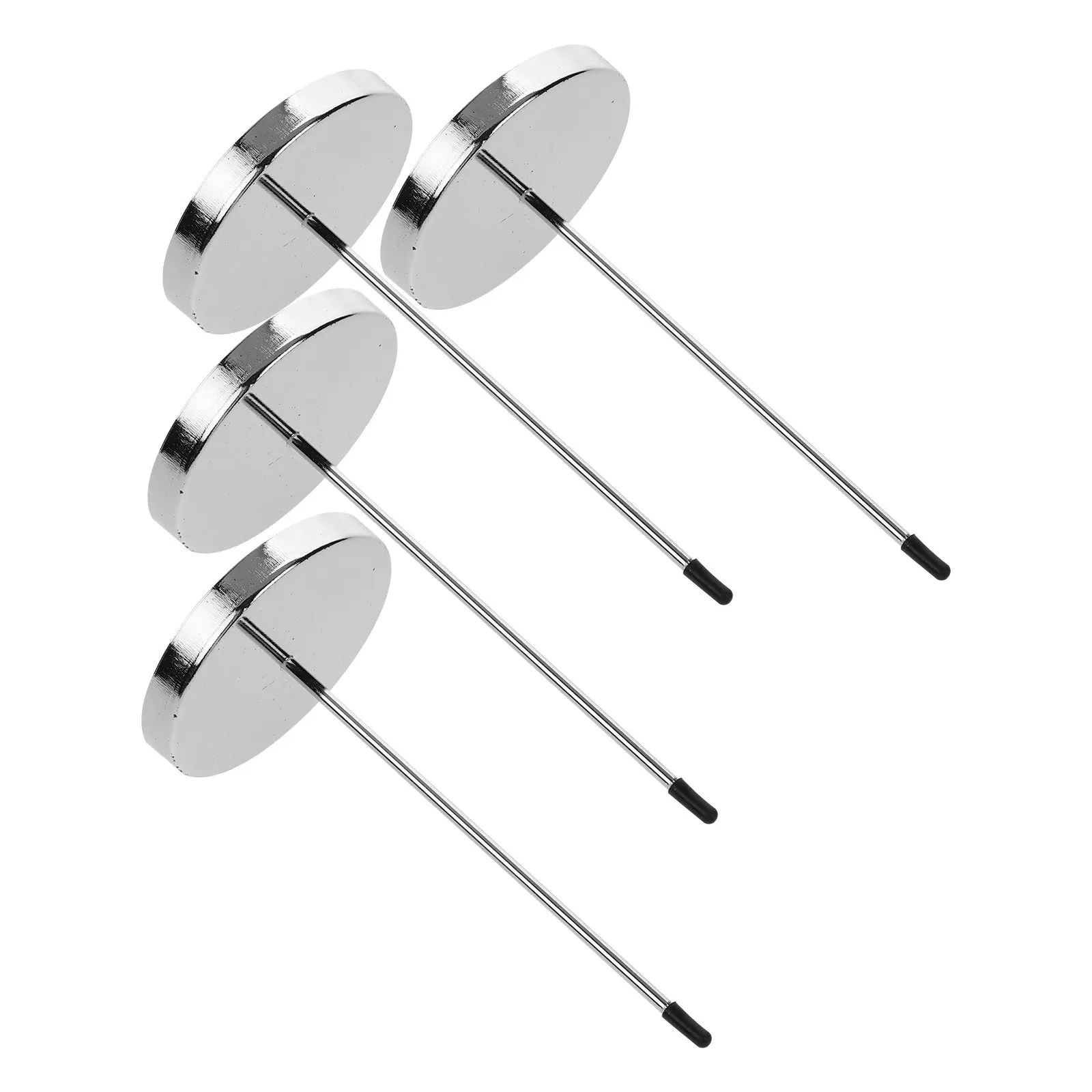 4Pcs Receipt Spike Metal Holder Desk Bill Organizer Multipurpose Spike for Restaurant Office Retail Home Desktop Receipt Storage