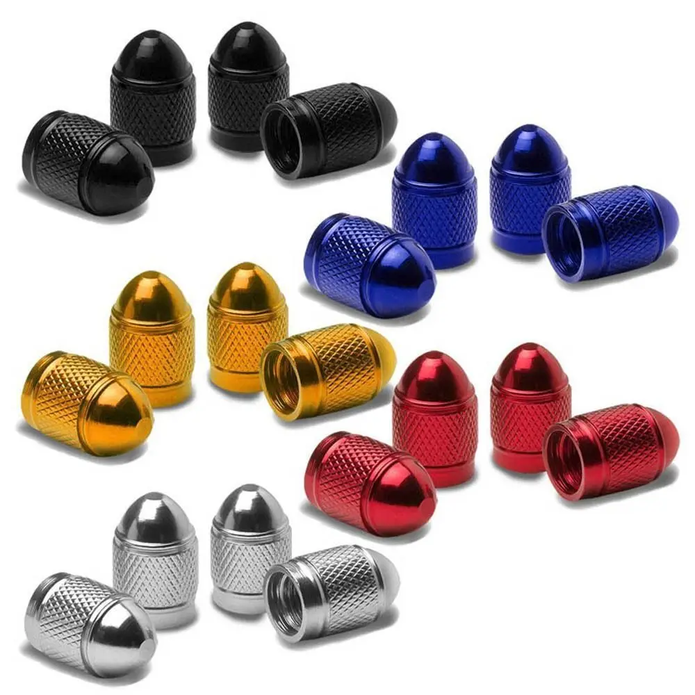 

Universal Car Wheel Tire Valve Stem Caps Aluminum for Bike Car Trucks Motorbike Bicycle Tyre Valve Dust Covers