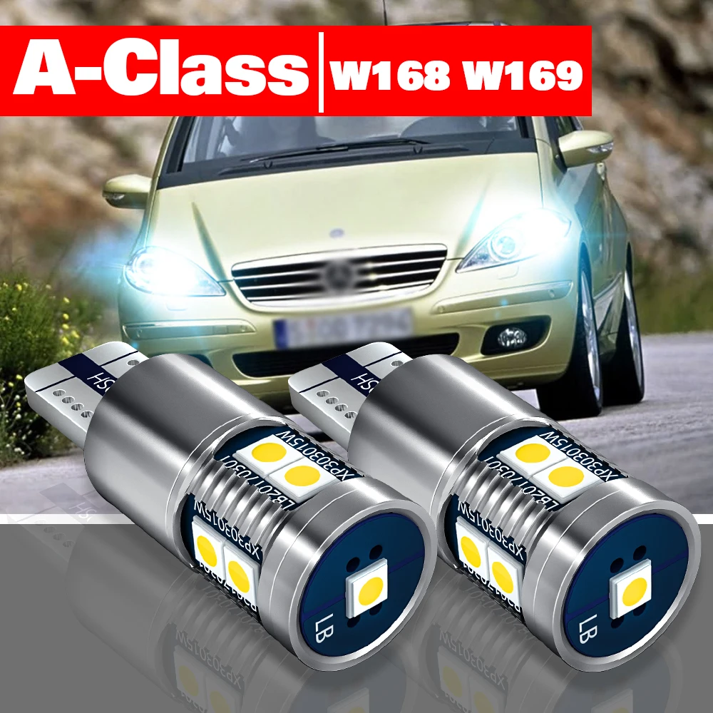 

For Mercedes Benz A Class W168 W169 1997-2012 Accessories 2pcs LED Parking Light Clearance Lamp 2006 2007 2008 2009 2010 2011