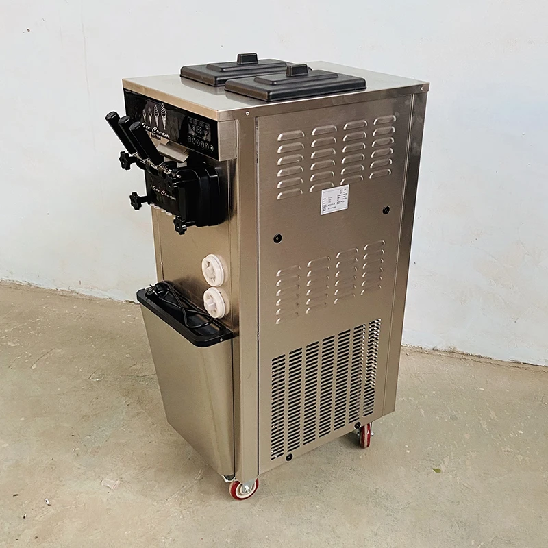 2025 Hot Sales Automatic Ice Cream Maker Soft Serve Ice Cream Machine Suitable for Hotels&Food Shop