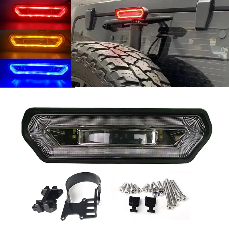 

High Mount Brake Light For Car ATV Polaris RZR 1000 800 900 XP Ranger Rear Chase LED Light Bar Running Brake Reverse for Can-Am