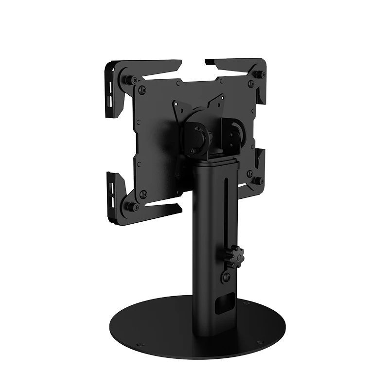 Adjustable Height & Tilt Universal Metal Desktop Tablet Stand 360 Rotation Tablet Enclosure Mount