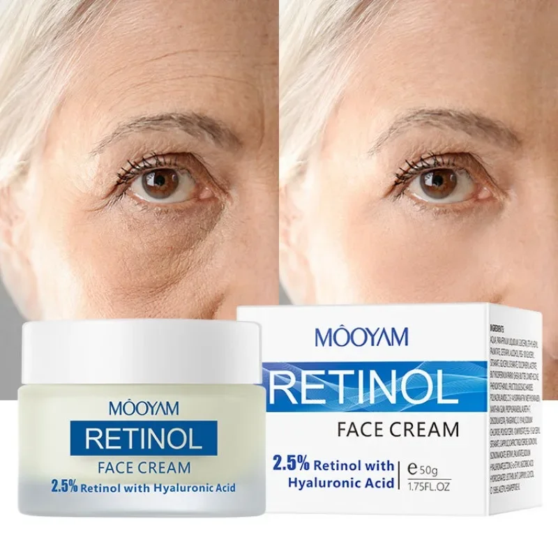 

1pcs Retinol hyaluronate face cream firming anti wrinkle anti aging firming essence cream