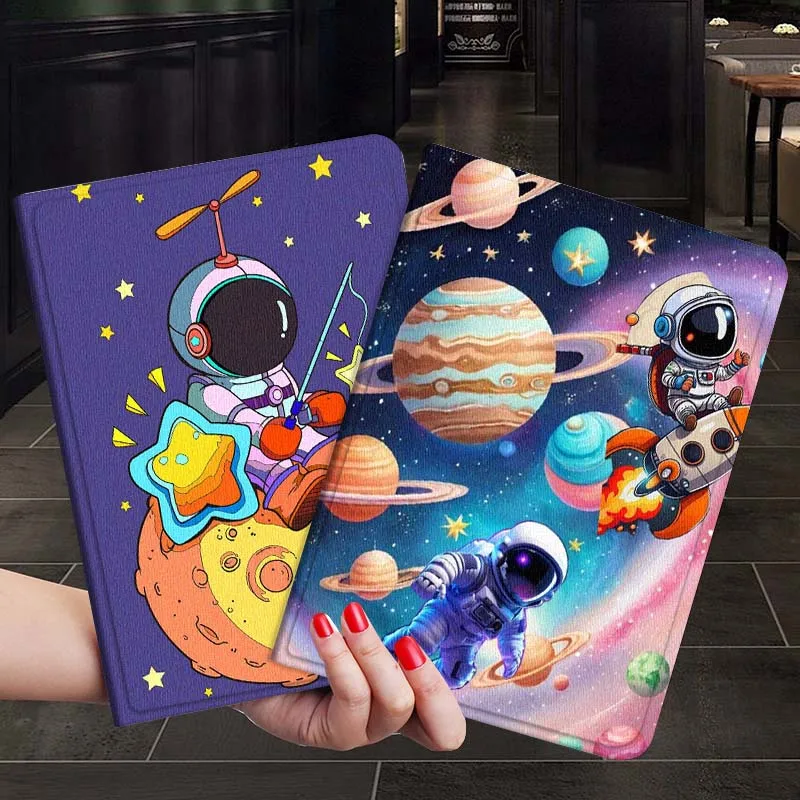 

Чехол для планшета с милым аниме-космонавтом для Samsung Galaxy Tab S7 S8 S9 S10 FE Plus 12,4 13,1 дюймов
