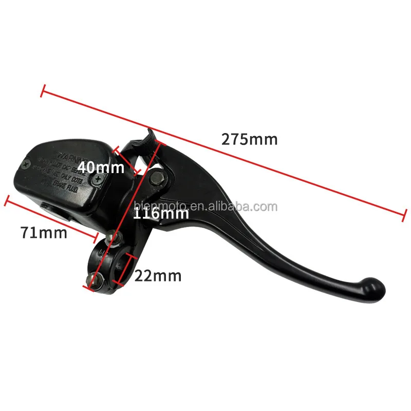 2026 Left Front Brake Master Cylinder Lever for Atv Parts Polaris Hawkeye Magnum Scrambler Sport Trail Blazer Worker Xpedition