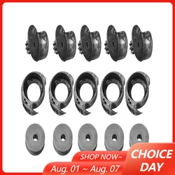 5 Set Hand-cranked Shoe Mending Machine Parts 5 Bobbin Cases 5 Bobbins 5 Chassis Spool Shuttle Bobbin Repair Sewing Accessories
