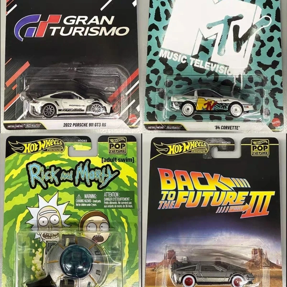 Hot Wheels Premium 2026 Pop Culture Rick And Morty Rick's Ship 1:64 Scale Diecast Alloy Car Model Collectible Vehicle  Gift Toys