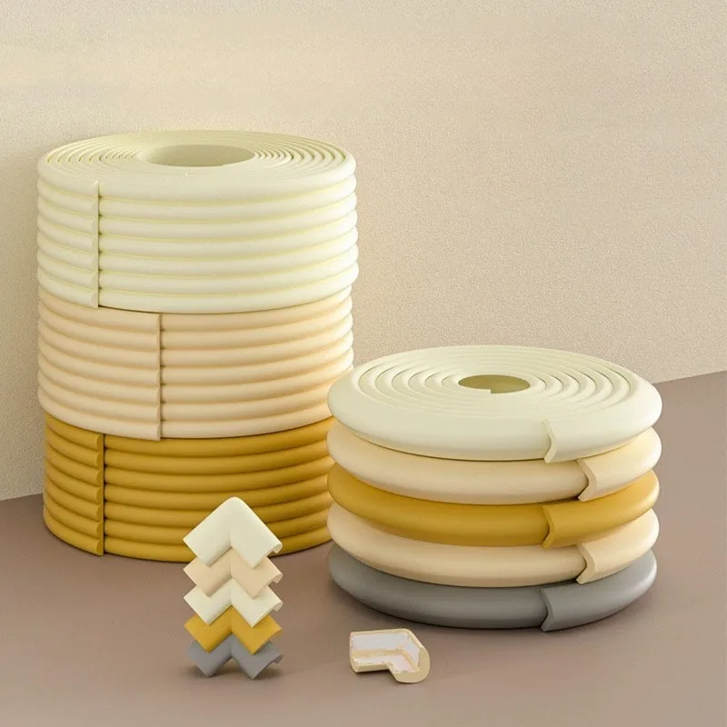 1PC 2M Anti Collision Strip Window Corner Protector Children's Anti-collision Corner Protector Soft Material Accessories