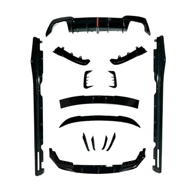 

Suitable for BMW 3 Series G20 G28 Early ABS Gloss Black Spoiler Side Skirts Rear Surround Front Lip Spoil