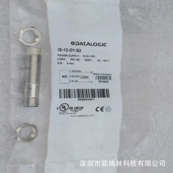 

2025 [Quality Assurance] IS-12-D1-S2 Italian DATALOGIC Proximity Sensor
