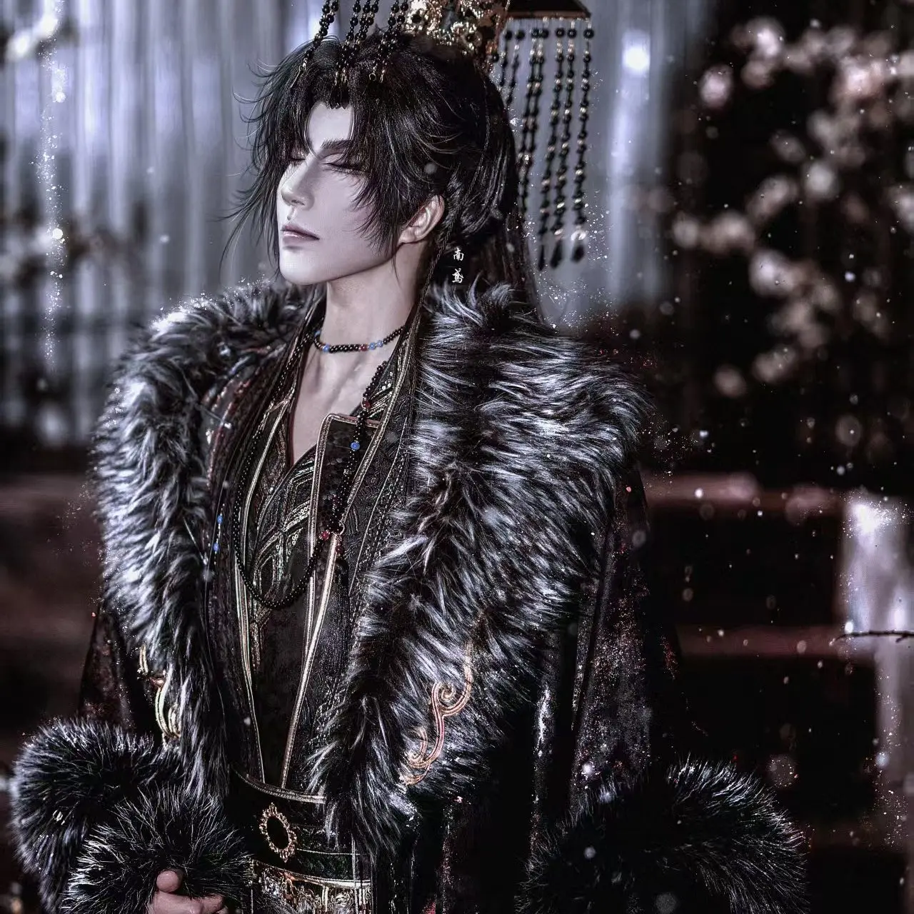 

Chu Wanning Mo Ran Cosplay Costume Universal Short Drama Ancient Costumes Emperor Performance Hanfu