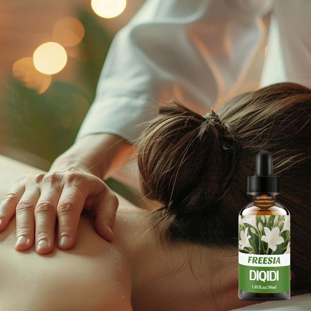 30 مللي زيت فريزيا العطري، زيت عطري للعلاج العطري، زيت أساسي للعلاج العطري، زيت أساسي نقي، خلايا متعددة الوظائف