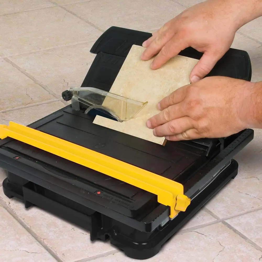22400Q 3/5 HP Torque Master Tile Saw 4-Inch,Black/Yellow