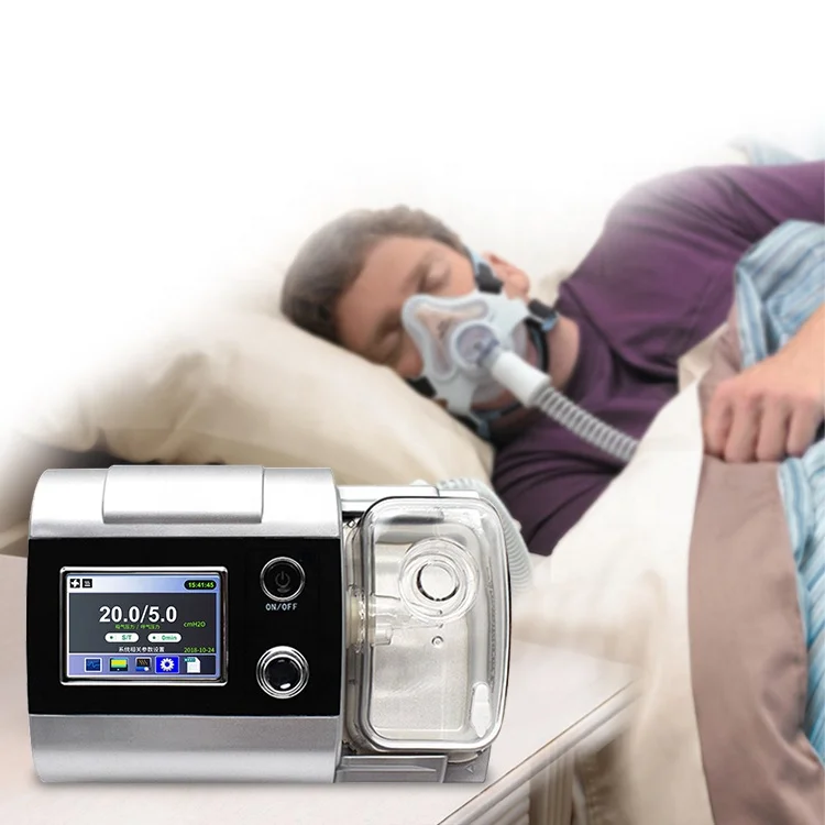 BYOND Health Care, Fabricado en China, Respirador Automático Portátil Económico, Máquinas BiPAP con Humidificador