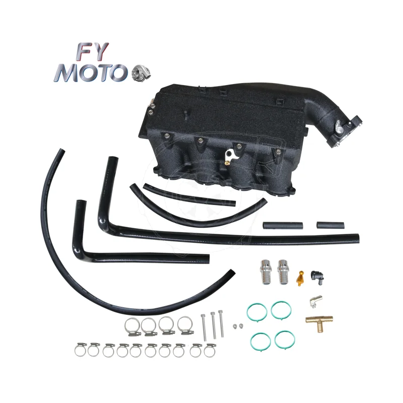 

Aluminum CNC Billet Intake Manifold Charge Cooler for BMW B48 B46 F30 330i 320i 2015-2018 2.0T LB