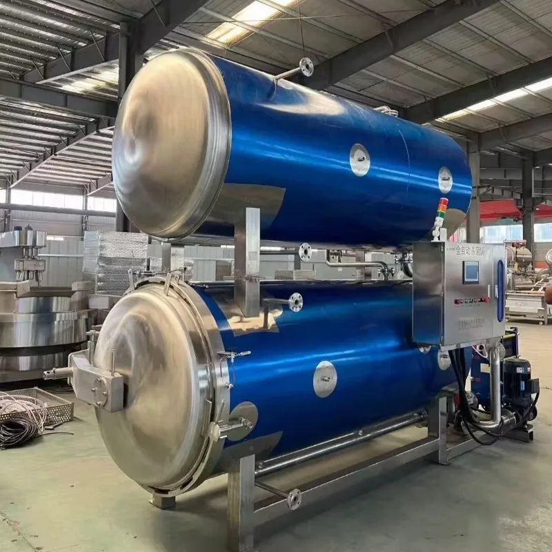 High Temperature Food Sterilization Retort Pot Industrial Autoclave Sterilizer for Canned Food Customized