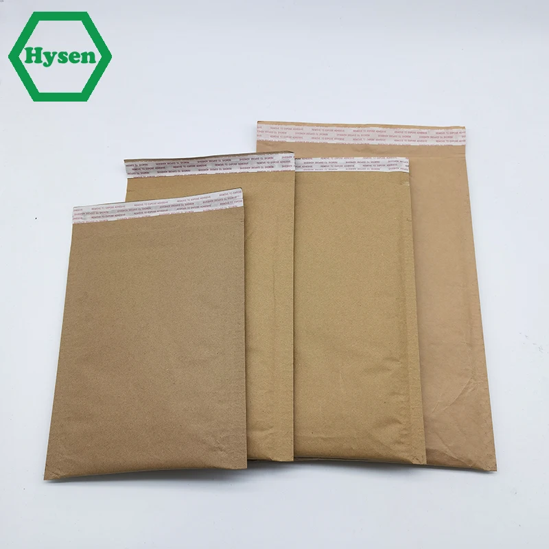 

Hysen 10/20pcs Honeycomb Paper Mailer for Fragile Goods Anti-static Cushioning Protected Padded Envelopes Made of recycled Paper