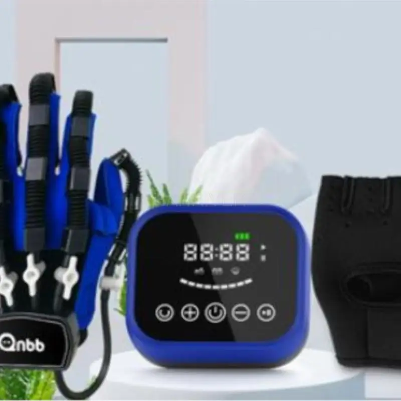 New Upgraded Rehabilitation Robot Glove Hand Rehabilitation Device for Stroke Hemiplegia Hand Function Recovery Finger Trainer