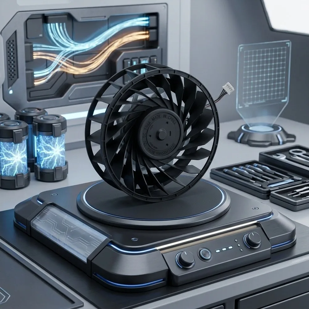 For PS5 Cooling Fan Compatible with Standard For PS5 Internal Layout for Direct Fit Without Modification Required