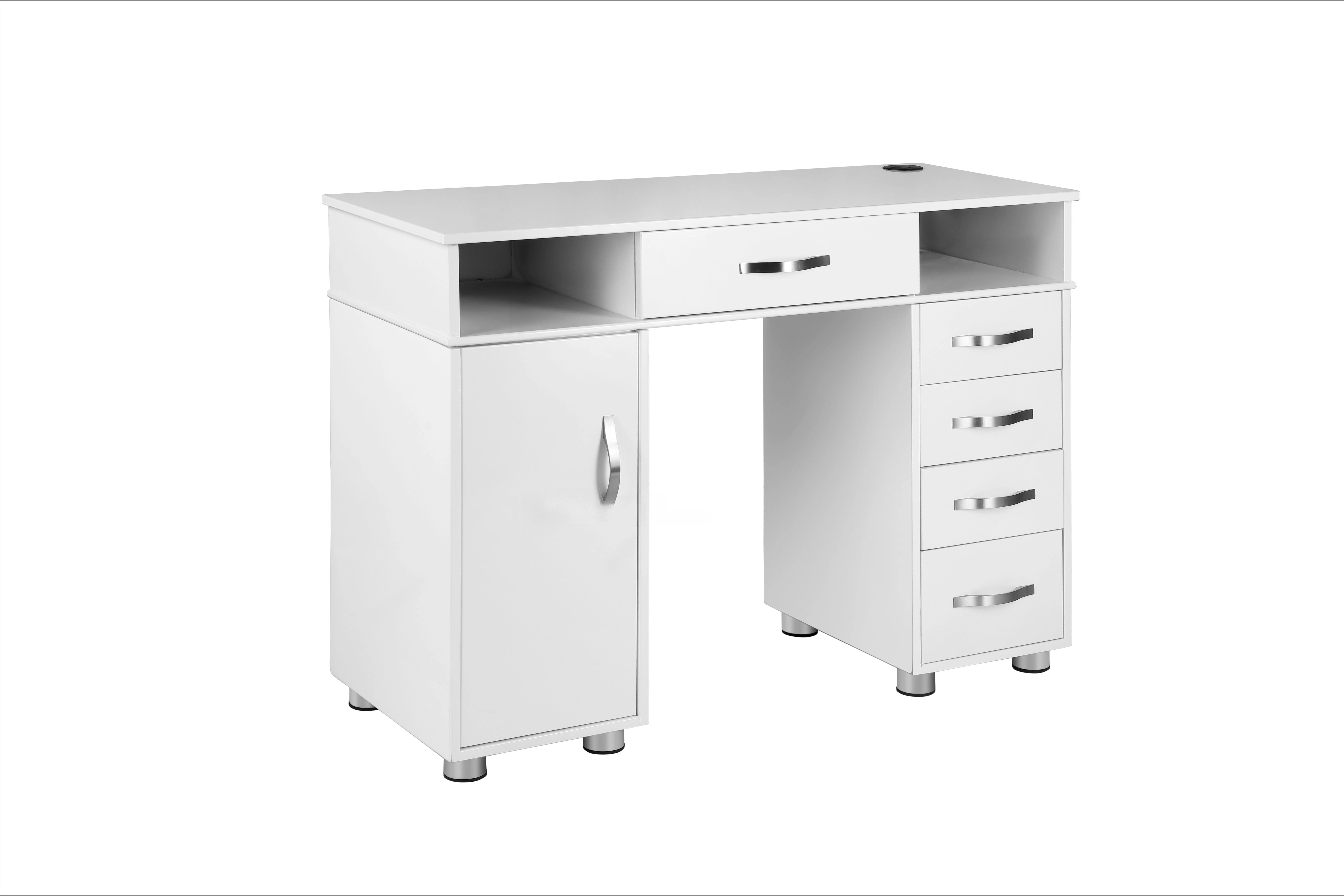 Furniture high quality ready to ship manicure table The entire manicure table with vacuum