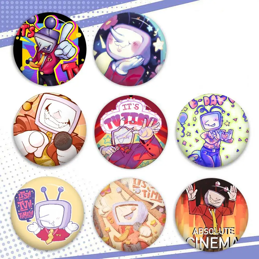 Game Mr. Ant Tenna Niedliche Serie Anstecknadeln Lustige Abzeichen Interessante Cartoon-Tier-Broschen Rucksack Kleidung Geschenk Accessoire