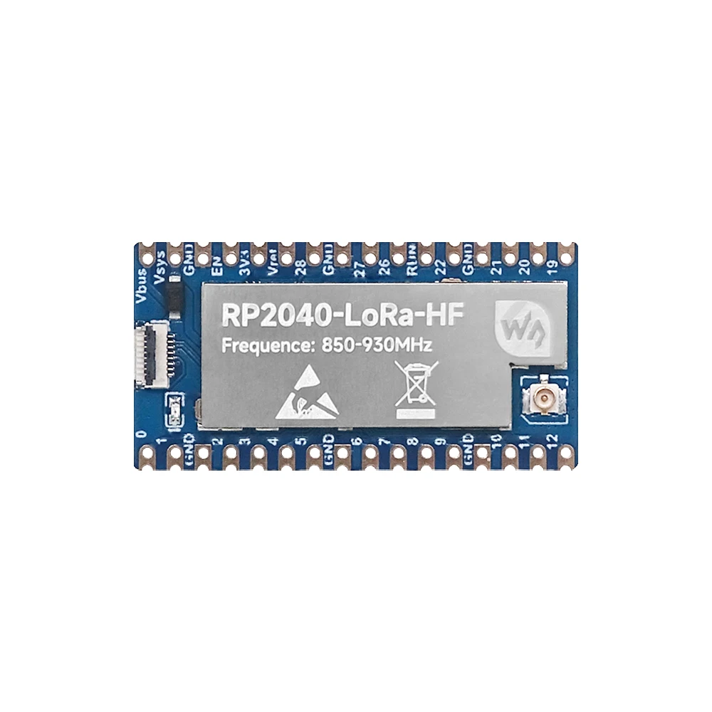 RP2040 LoRa development board SX1262 RF chip long-distance communication module with antenna