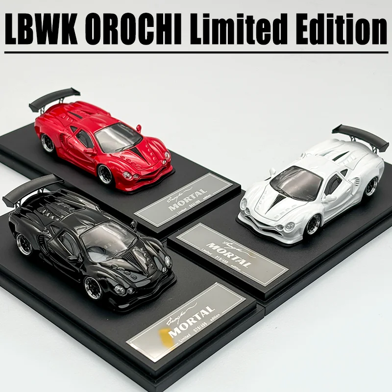 

Mortal Scale 1/64 LBWK OROCHI Limited Edition Alloy Toy Motor Vehicle Diecast Metal Model Gifts