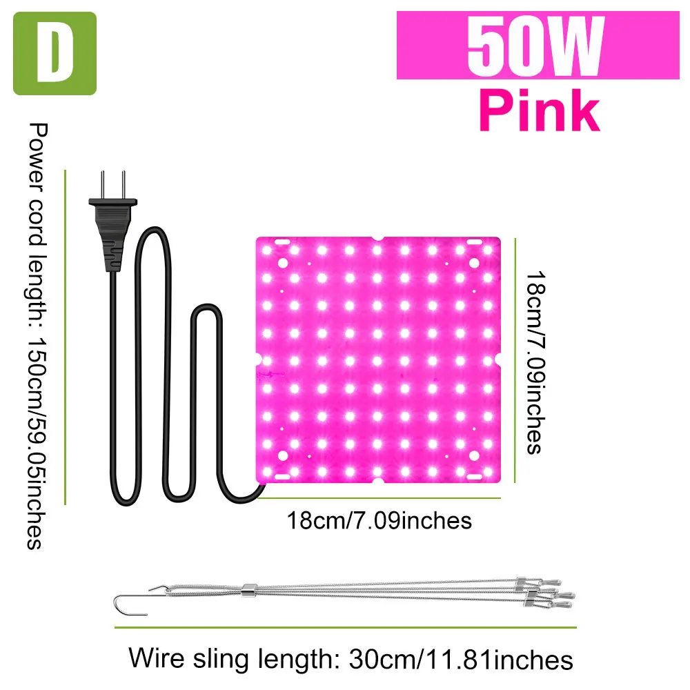 150W LED Volledige Spectrum Kweeklampen Quantum Board Teelt Lamp US/EU Plug Voor Indoor Bloem Kas Tent tomaat Groenten