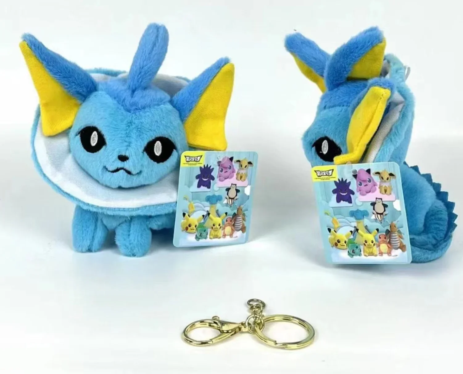 

10pcs/lot Vaporeons Umbreons Eevees 12cm Plush Stuffed Toys Doll Toy Keychain Pendant for Gifts