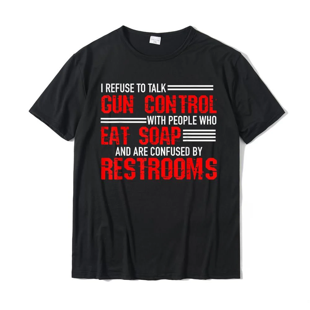 2nd Amendment Shirt For Men Gun Rights Tshirt Pro Gun Shirt Summer Cotton Men's Tees Printed On Plain Top T-Shirts