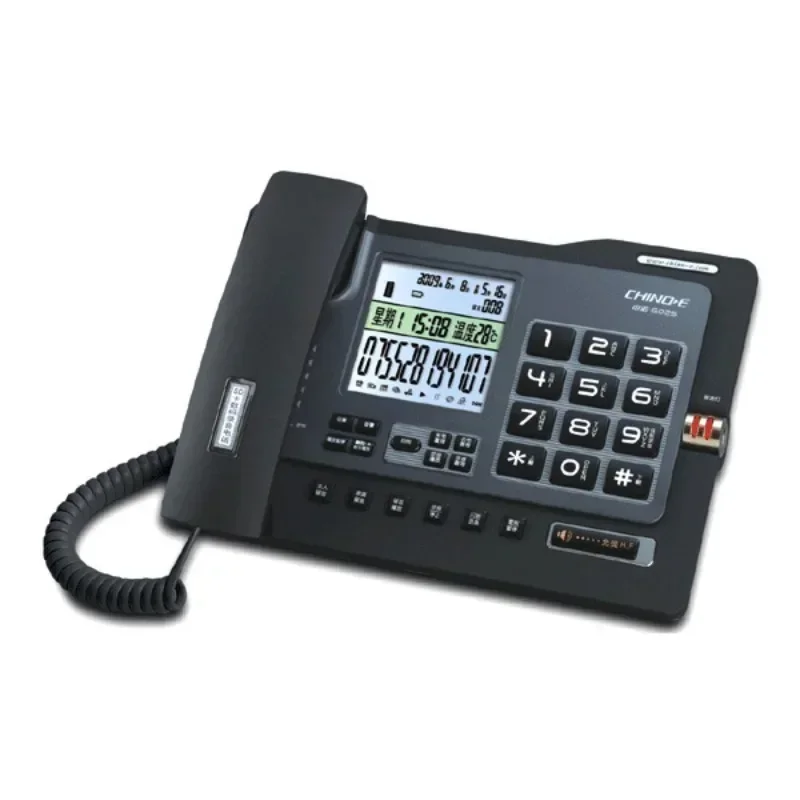 G026 Office and Home Landline Phones with Caller ID, Voice Reporting, Blacklist and Other Functions