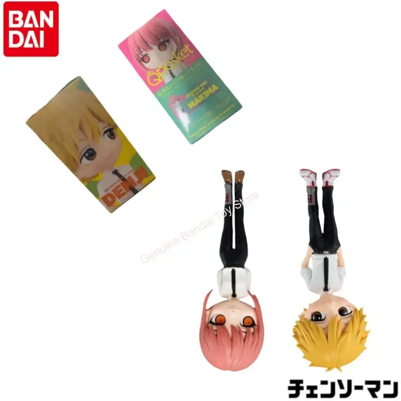 

In Stock Bandai Holiday Gifts Genuine Denji Makima Figurine Model Statue Ornaments Chainsaw Man Banpresto