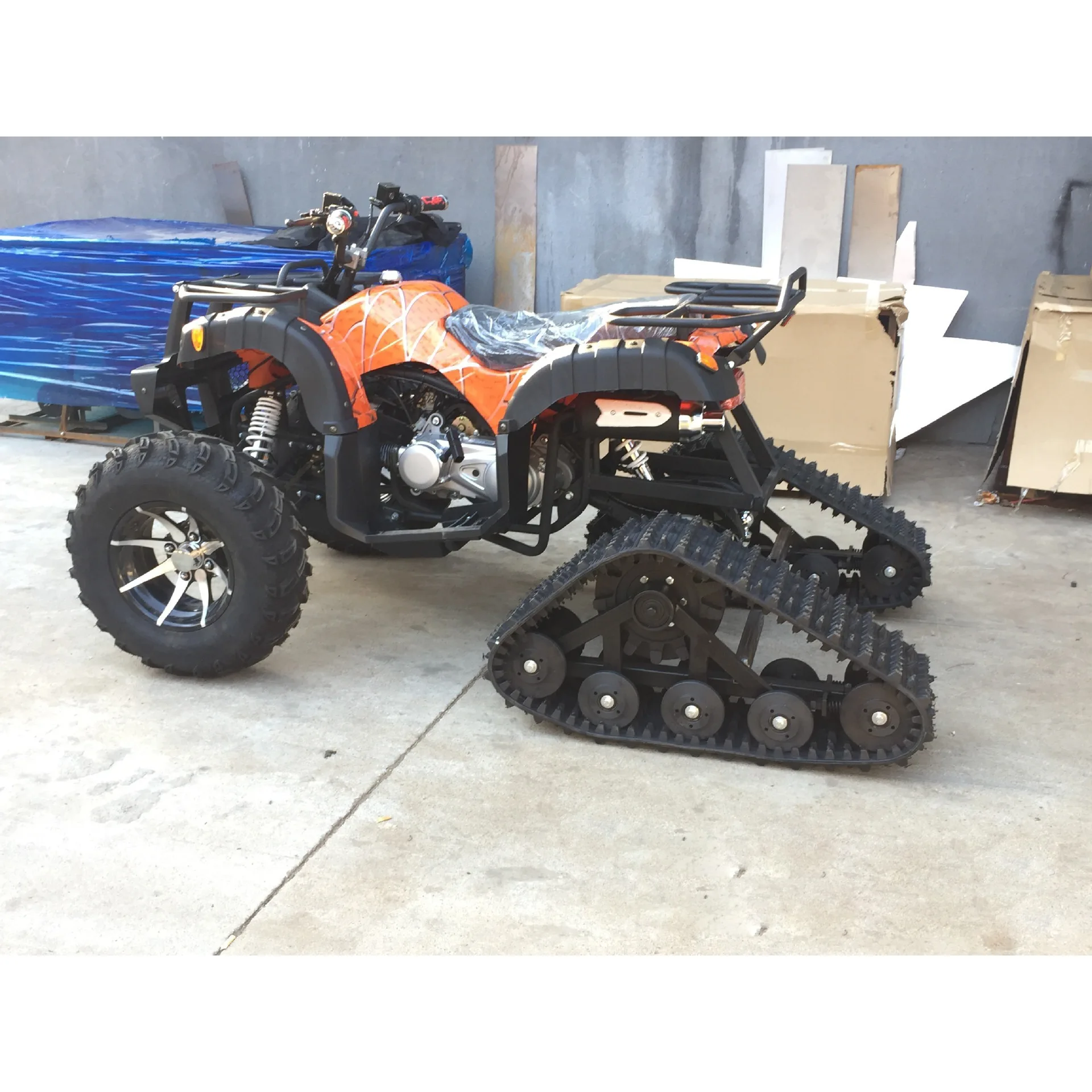إيداع مبيعات المصنع مباشرة 200 Big Bull Four-wheel Mountain Motorcycle Snow Beach Car Track Wheel Go-kart، Sled