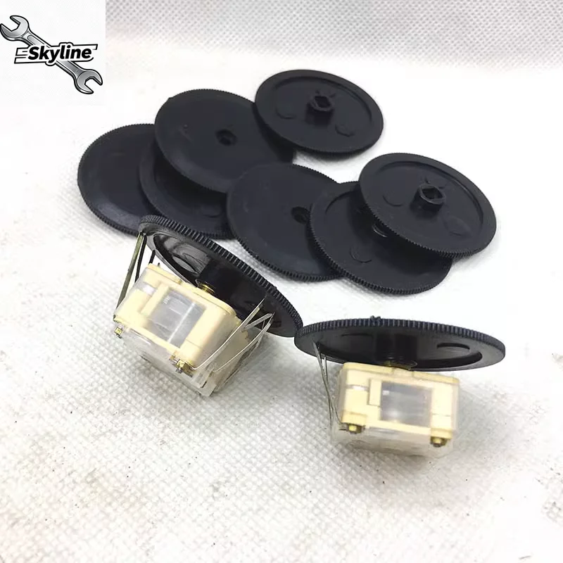 CBM-443BF 4-Gang PVC Film Variable Capacitor, AM/FM Radio Tuning Capacitor 270pF x2 / 20pF x2, Through-Hole, Direct Replacement