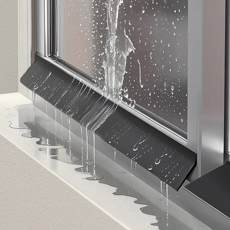 2 متر TPE نافذة حجب المياه بار BalconySelf لاصق مقاوم للماء ختم الشريط نافذة المنزل حافة منحرف المياه وامض المجلس #1