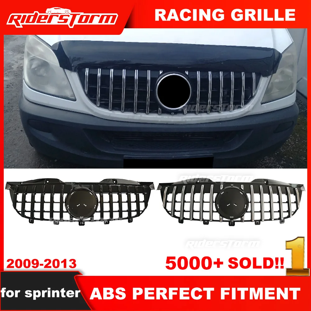 

2009-2013 Year W906 Gt Grille For merced sprinter Gt Grille sprinter W906 Front Bumper Mesh 2013 W906 panamerica Grille