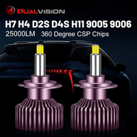 D1S HID Headlight D2S D3S D4S 360 LED H4 H7 9012 H1 H4 9005 9006 HB3 HB4 H11 H8 H9 CSP Chips High Beam Low Beam Turbo Xenon Lamp