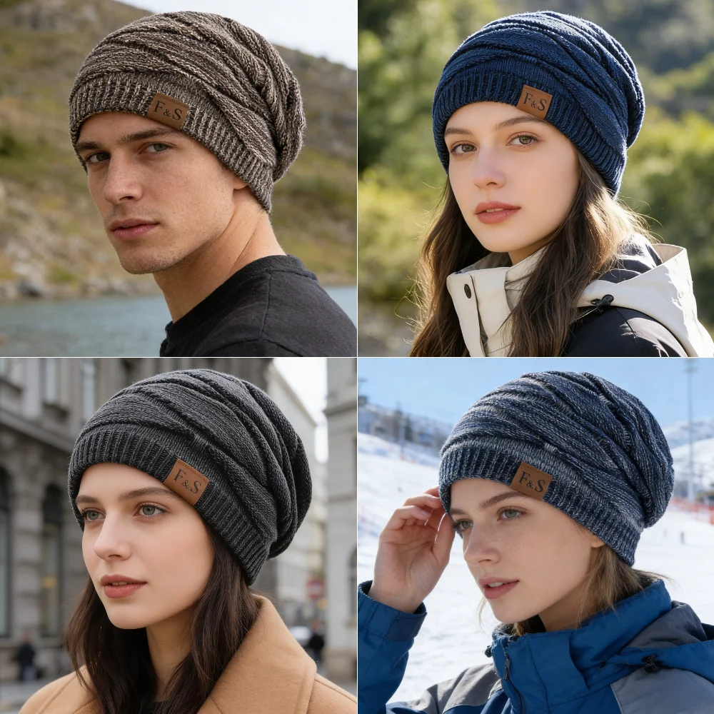Thumbnail 2 - #22 Latest Fleece Lined Beanies Offers